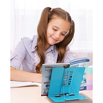 MSDADA Adjustable Book Stand - Ideal for All Readers