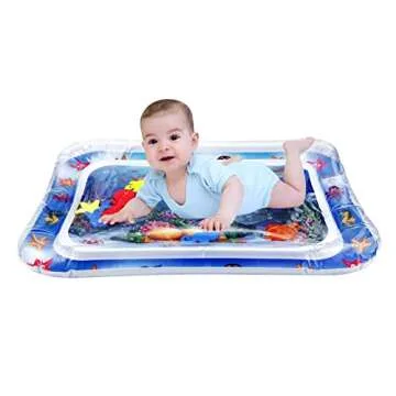 PandaEar Tummy Time Water Mats for Infants 3-24 Months