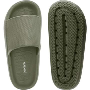 Joomra Unisex Shower Slides - Comfortable Pool Sandals