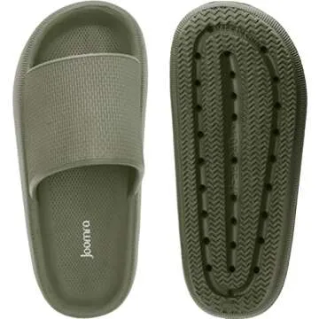 Joomra Unisex Shower Slides - Comfortable Pool Sandals