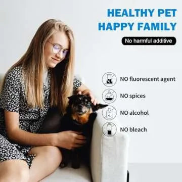 Gentle Biodegradable OPULA Dog Eye Wipes for Pets