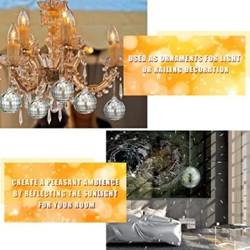 40 Pack Mirror Disco Balls for Stunning Party Decor