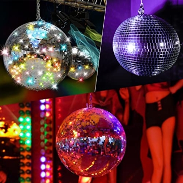 40 Pack Mirror Disco Balls for Stunning Party Decor