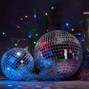 3600 Pieces Mirror Mosaic Tiles Self Adhesive Disco Mirror Tiles Disco Ball Stickers Square Glass DIY Tiles for Craft Decorate, DIY Hat, Art Collage, Indoor Outdoor Decoration