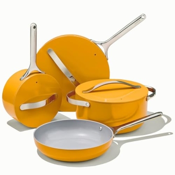 Caraway Nonstick Ceramic Cookware Set for Healthy Cooking