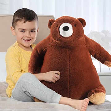 Qpewep 24inch Plush Brown Bear for Kids Gifts