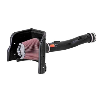 K&N Cold Air Intake System: High-Flow Air-Filter, Increase Performance & Horsepower: Compatible with...