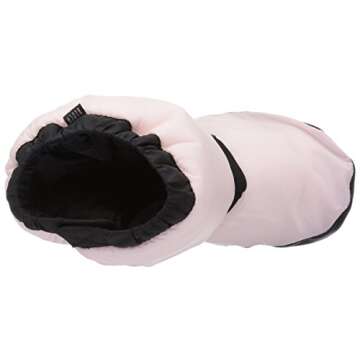 Bloch girls Bootie Warm Up Boot Slipper, Candy Pink, Small Little Kid US