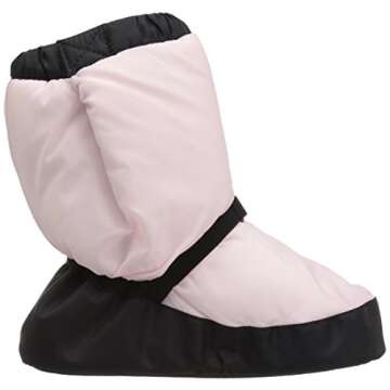 Bloch girls Bootie Warm Up Boot Slipper, Candy Pink, Small Little Kid US