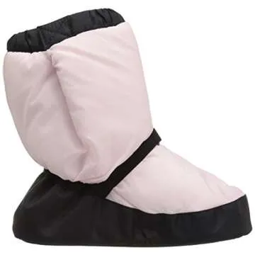 Bloch girls Bootie Warm Up Boot Slipper, Candy Pink, Small Little Kid US