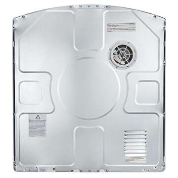 Panda 2.6 cu.ft Compact Portable Laundry Dryer, 8.8 lbs capacity Intelligent Humidity Sensor dyer, White