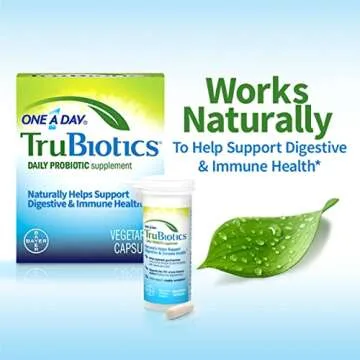 TruBiotics Daily Probiotic Capsules for Gut Health