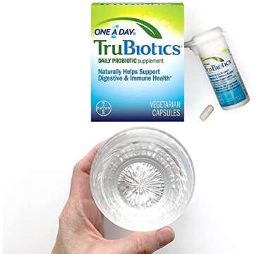 TruBiotics Daily Probiotic Capsules for Gut Health