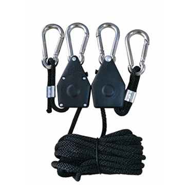 HYDRO PLANET T5 Grow Lights 4 Ft 8 Bulbs Fixture with 6500K Fluorescent HO Bulbs, T5 Grow Lights for Indoor Plants, UL Listed, 15 ft Power Cord with Hanger