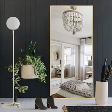 Aluminum Alloy Full Length Mirror for Stylish Spaces