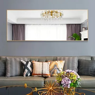 Aluminum Alloy Full Length Mirror for Stylish Spaces