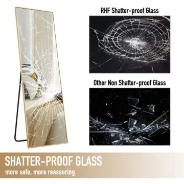 Aluminum Alloy Full Length Mirror for Stylish Spaces