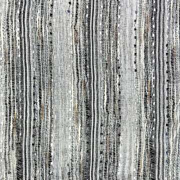 Humble Hilo Multi-Colored Scarf/Shawl for Women Lightweight Head or Neck Scarf (White/Black)