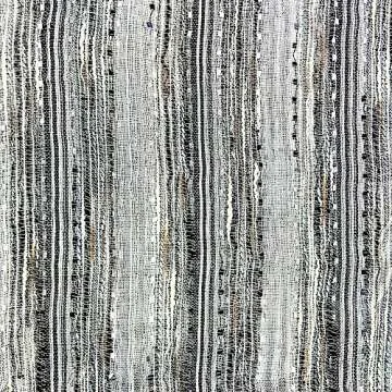 Humble Hilo Multi-Colored Scarf/Shawl for Women Lightweight Head or Neck Scarf (White/Black)