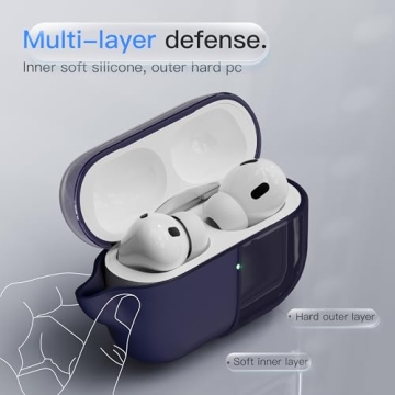 DamonLight Shock-Proof Case for AirPods Pro 3 - Stylish and Secure Protection