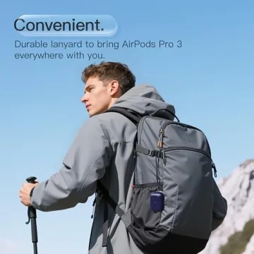 DamonLight Shock-Proof Case for AirPods Pro 3 - Midnight Blue