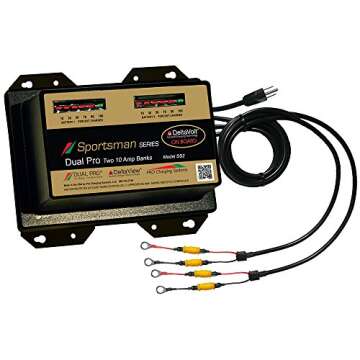 Dual Pro Sportsman Series 20A Battery Charger for Boats RVs