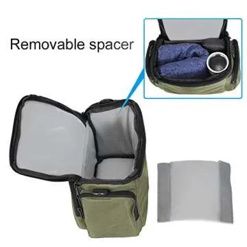 CADeN Compact Camera Bag for Canon Nikon Sony Cameras