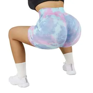 High Waisted Seamless Booty Shorts for Women