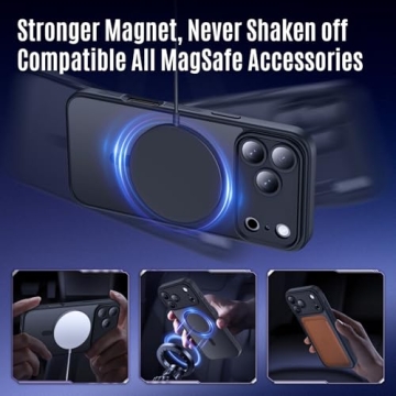 Symcele Designed for iPhone 17 Pro Max Case - Military-Grade Drop Protection & MagSafe Compatible