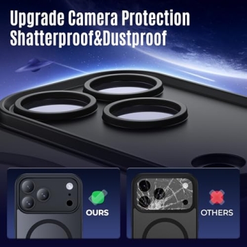 Symcele iPhone 17 Pro Max Case with Camera Protection