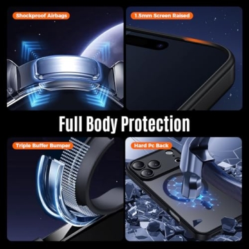 Symcele iPhone 17 Pro Max Case with Camera Protection