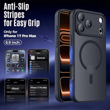 Symcele iPhone 17 Pro Max Case with Camera Protection