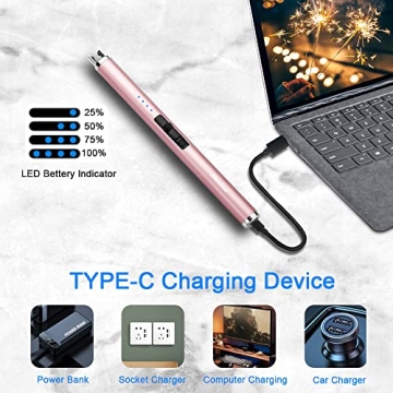 MeeToo Electric Candle Lighter – Rechargeable & Windproof