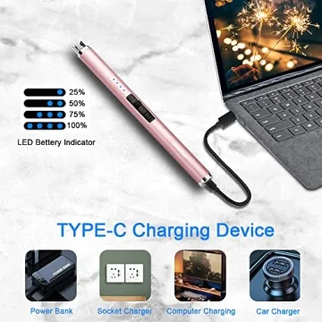 MeeToo Electric Candle Lighter – Rechargeable & Windproof