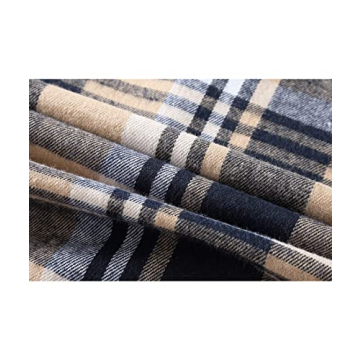 SWISSWELL Men's Flannel Hooded Shirt for Stylish Comfort