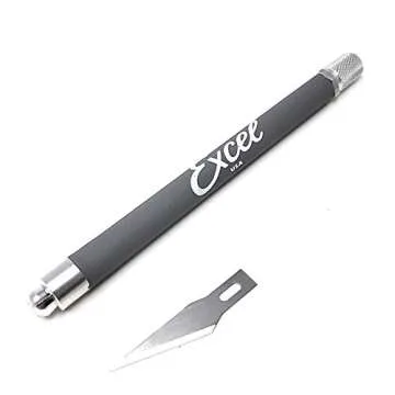 Excel Blades #11 Replacement Hobby Blade - 100 Pack - American Made Carbon Steel Craft Knife Blades