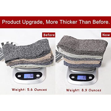 Bienvenu Slouchy Mid-Calf Socks for Women in Grey