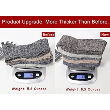 Bienvenu Slouchy Mid-Calf Socks for Women in Grey