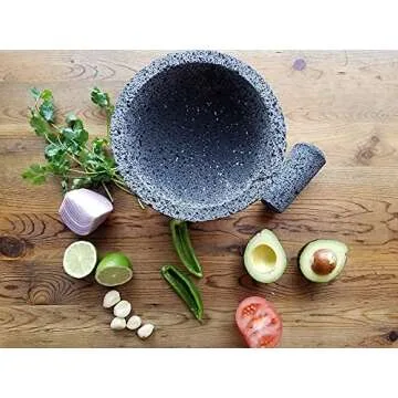 Authentic 8.5" Mexican Molcajete by RSVP International