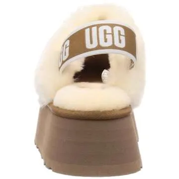 UGG Women's Funkette Slipper, Chestnut, 08