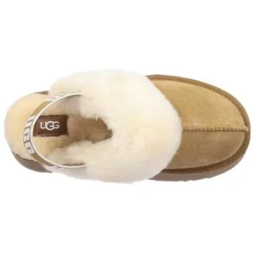 UGG Women's Funkette Slipper, Chestnut, 08