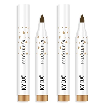KYDA 2 Pcs Freckle Makeup Pen - Natural, Waterproof & Longlasting
