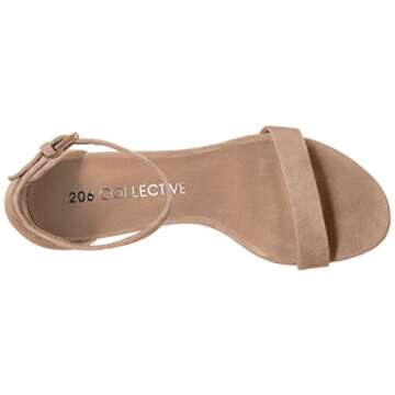 Amazon Brand - 206 Collective Women's Loyal Block Heel Dress Sandal-High Heeled