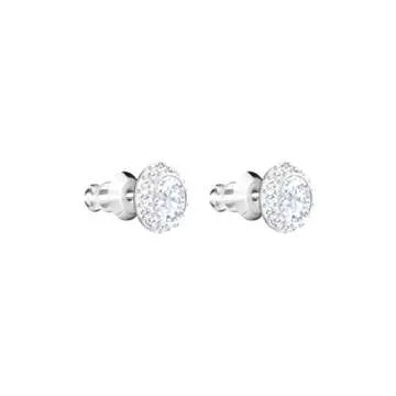 SWAROVSKI Una Angelic Stud Earrings - Sparkling Elegance