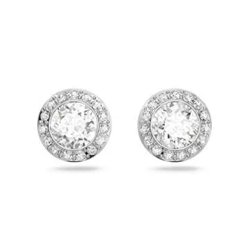SWAROVSKI Una Angelic Stud Earrings - Sparkling Elegance
