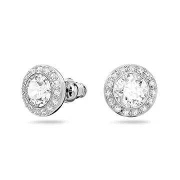 SWAROVSKI Una Angelic Stud Earrings - Sparkling Elegance