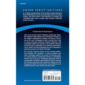 Rhetoric (Dover Thrift Editions: Philosophy)
