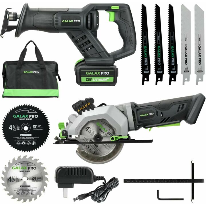 GALAX PRO Circular & Reciprocating Saw Combo Kit