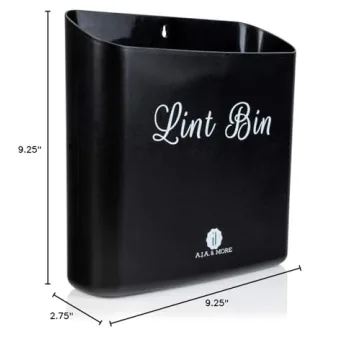 Magnetic Lint Bin for Laundry Room Organization