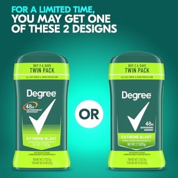 Degree Men Extreme Blast 48-Hour Antiperspirant for Active Men